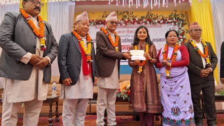 Foundation Stone Laid for Indian-Funded School Building in Morang