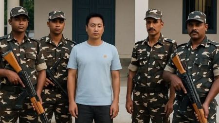 Caught Spying? Chinese Man Captured Taking Photos Near Indian Border
