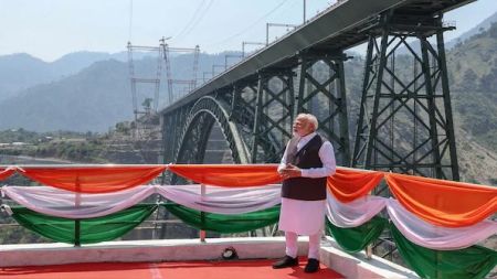India Unveils a Monument of Steel and Spirit: PM Modi Inaugurates the Chenab Rail Bridge