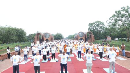 How Lumbini Celebrated Yoga Day in a Way That Won Everyone’s Heart!