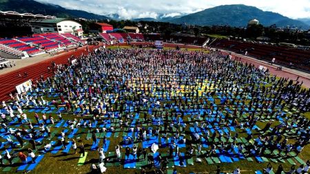 Nepal Commemorates the 11th International Day of Yoga with Grand Celebrations Embracing Health, Harmony, and Cultural Unity