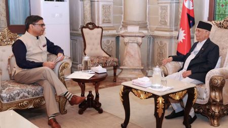 Crossed Legs, Crossed Lines? Misri’s Posture with Nepal PM Sparks Uproar