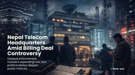 A familiar pattern of doubt: Nepal Telecom Billing Deal Revives Fears of Chinese-Linked Corruption