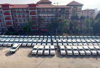 India Hands Over Second Batch of Election Vehicles to Nepal